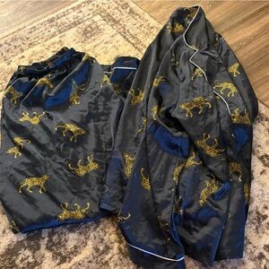 Leopard Print Pajama Set